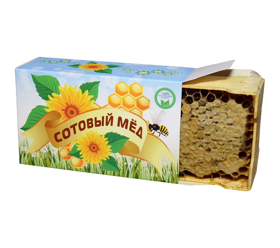Petek bal için paketleme «Ayçiçeği»