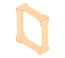 Mini frames with side slots