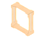 Mini frames with side slots